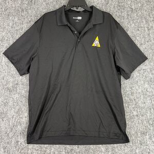 Piggy Wiggly Men Polo Shirt XL Black Staff Employee Uniform Grocery Store Retail